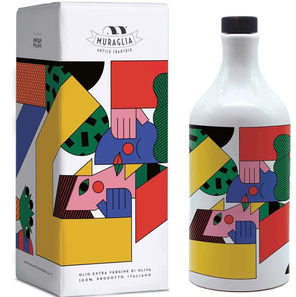 Huile d’olive Muraglia - Bouteille de céramique 500ml