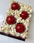Raspberry Vanilla Cheesecake (6 people)